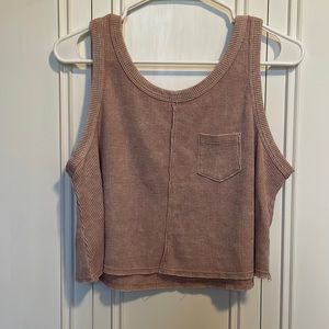 Cropped tank top